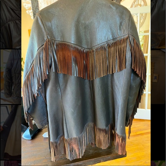 ⚜️DEAR WEAR ~ RARE VINTAGE FRINGE JACKET⚜️